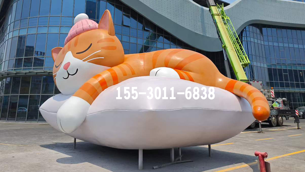 玻璃钢熊猫雕塑落地案例展示