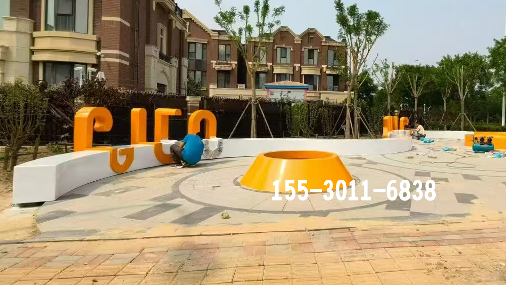 网红门店引流雕塑落地案例