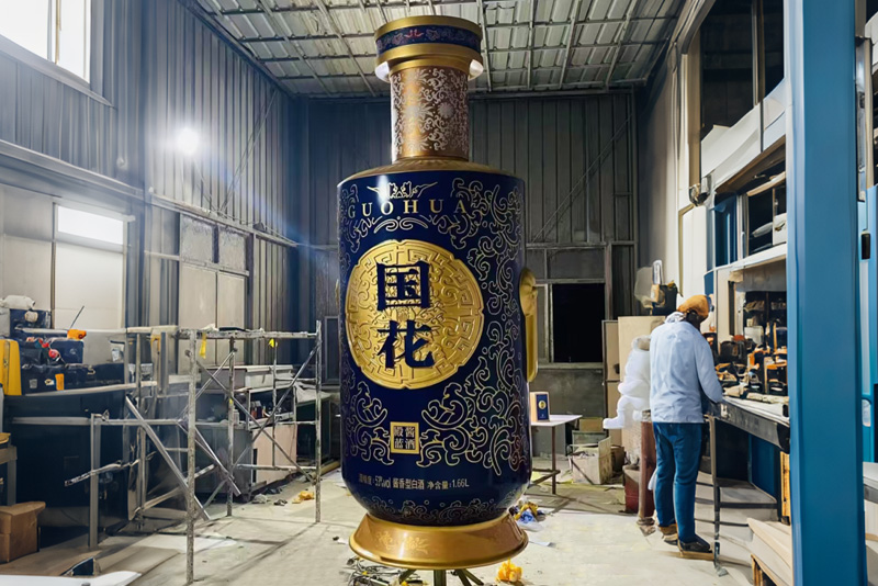 玻璃钢吉祥物雕塑落地案例