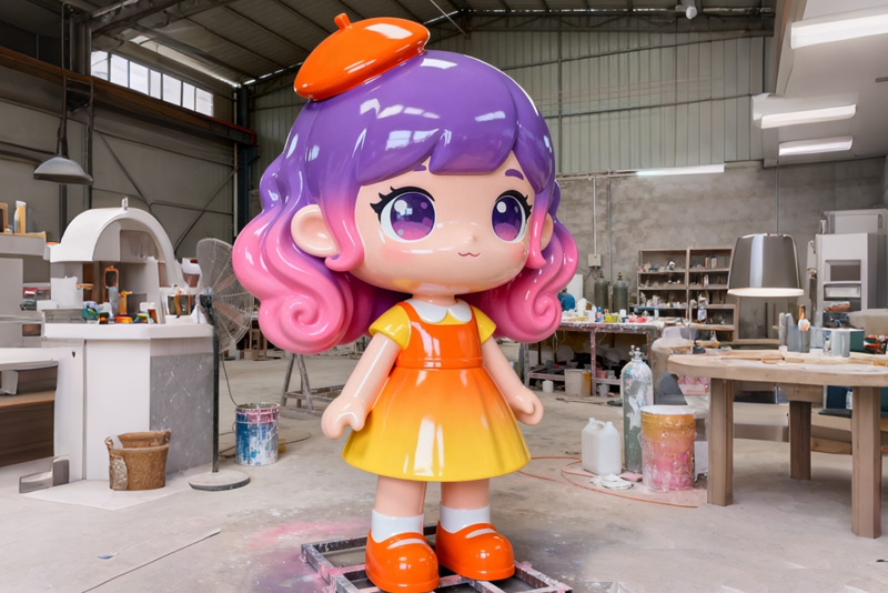 广场网红座椅小品效果展示