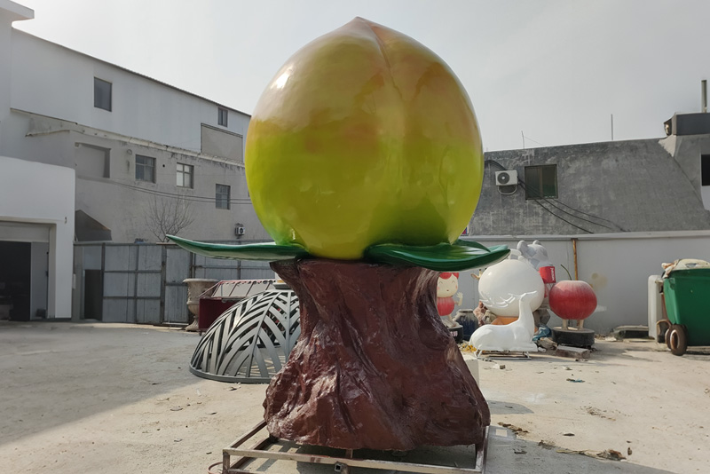 房地产草坪装饰摆件效果展示