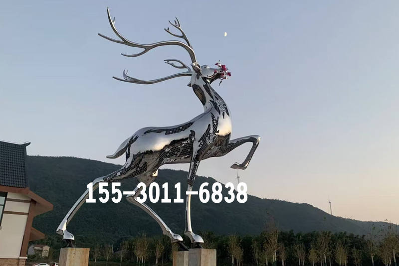 不锈钢雕塑项目落地展示