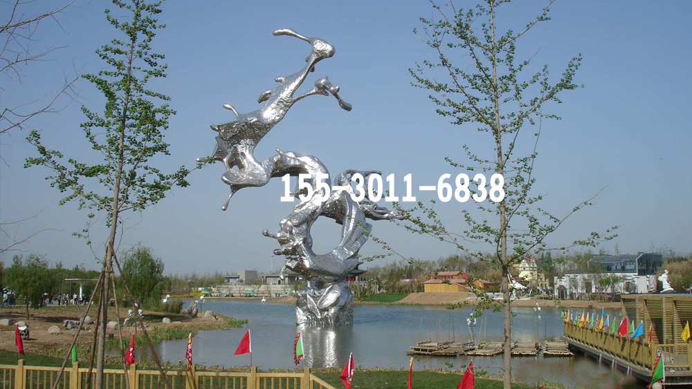 不锈钢雕塑项目落地效果展示