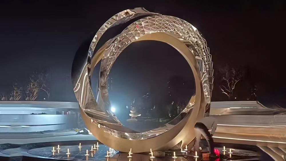 曲阳嘉华园林雕塑生产厂区实景