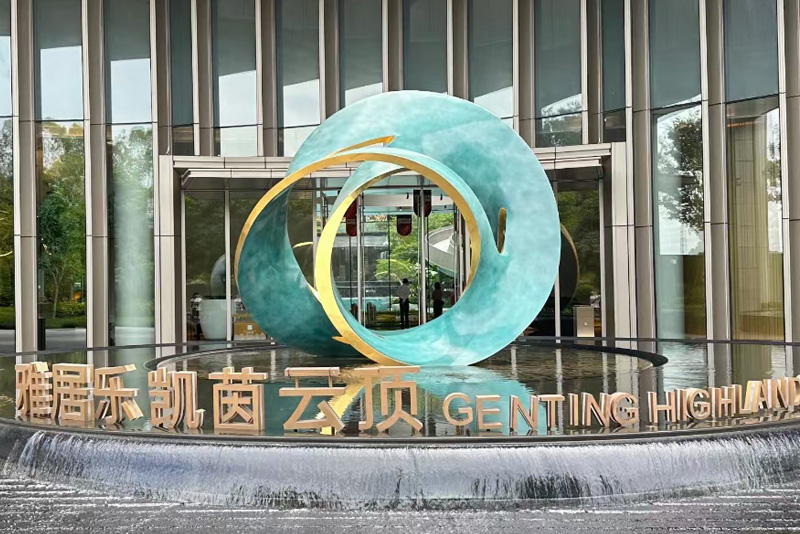 不锈钢雕塑产品展示