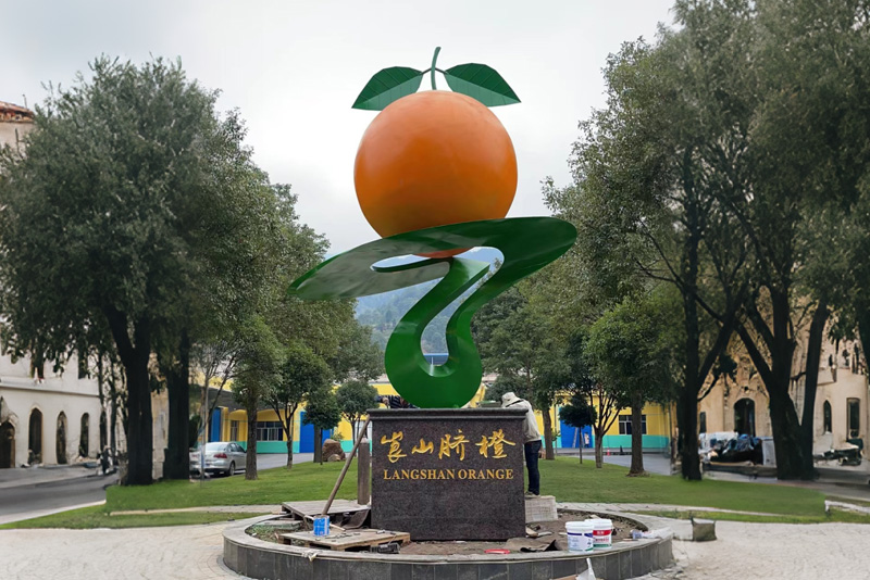 曲阳嘉华园林雕塑厂区实景