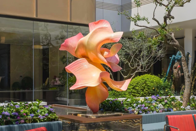 花海仿真果蔬雕塑实景示例