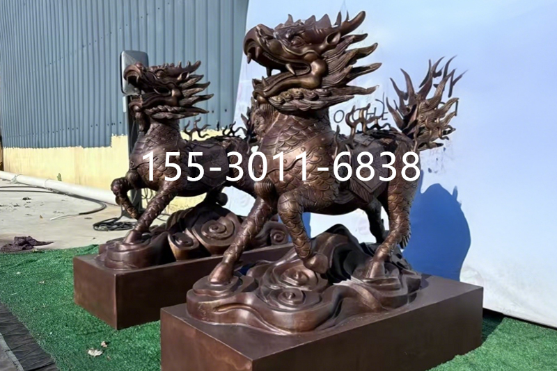 中式铜雕产品展示