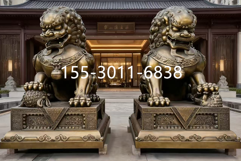 园林铜雕实景案例