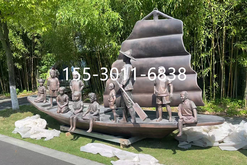 铜雕成品展示