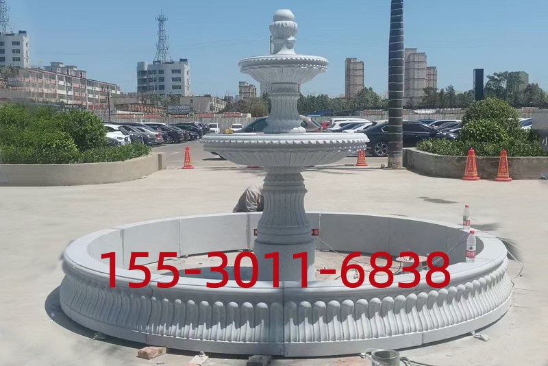 地铺石材地雕项目落地实拍